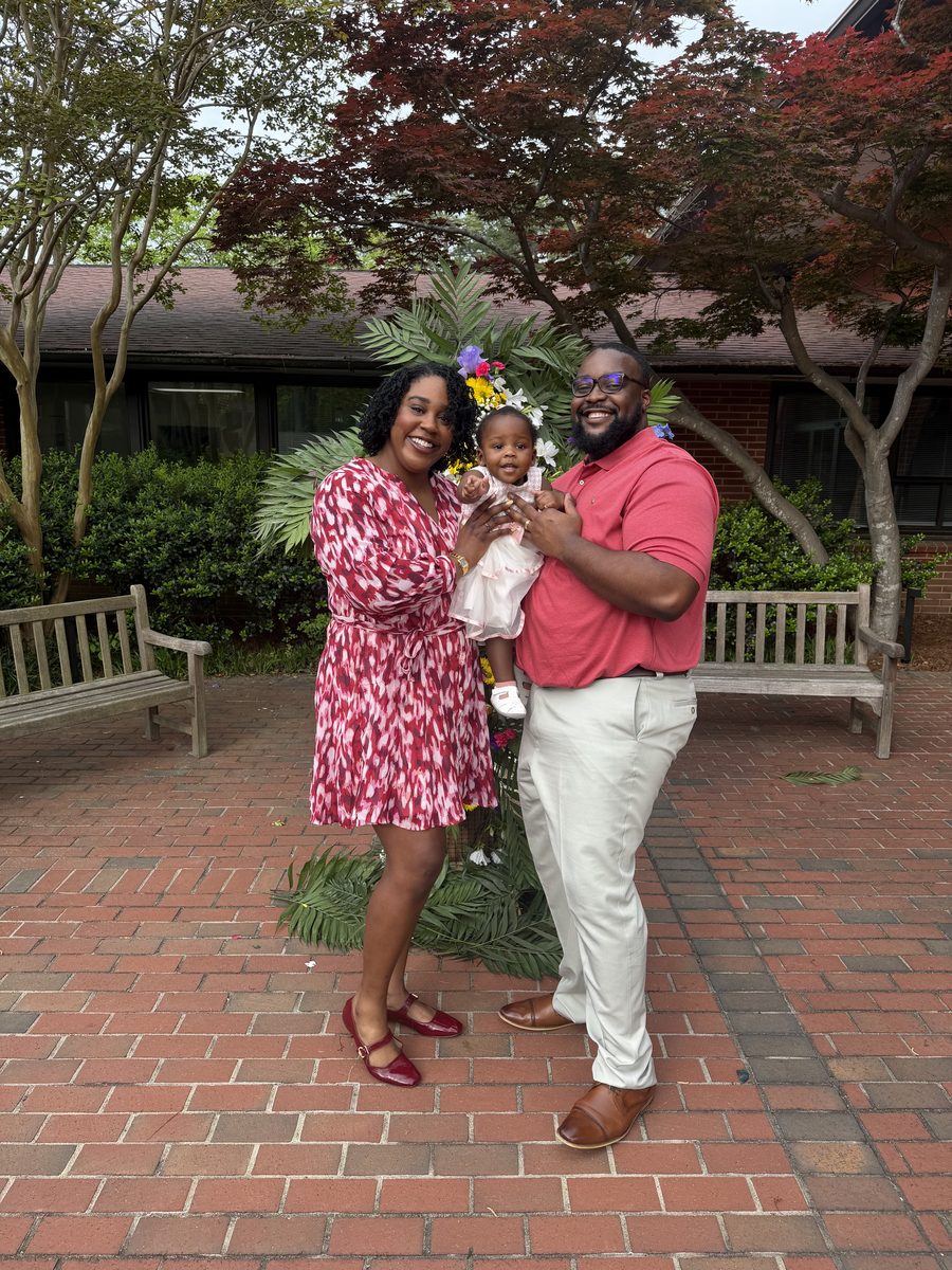 Mike Ramsay with his family